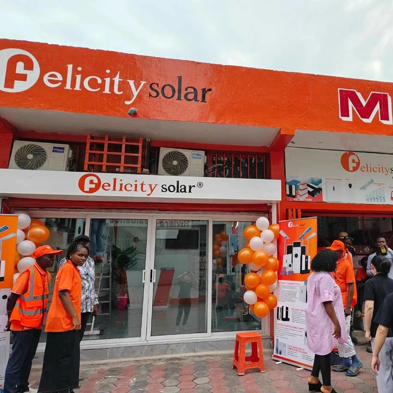 Felicitysolar Opened Kinshasa Offline Store to Empower Local Energy Independence