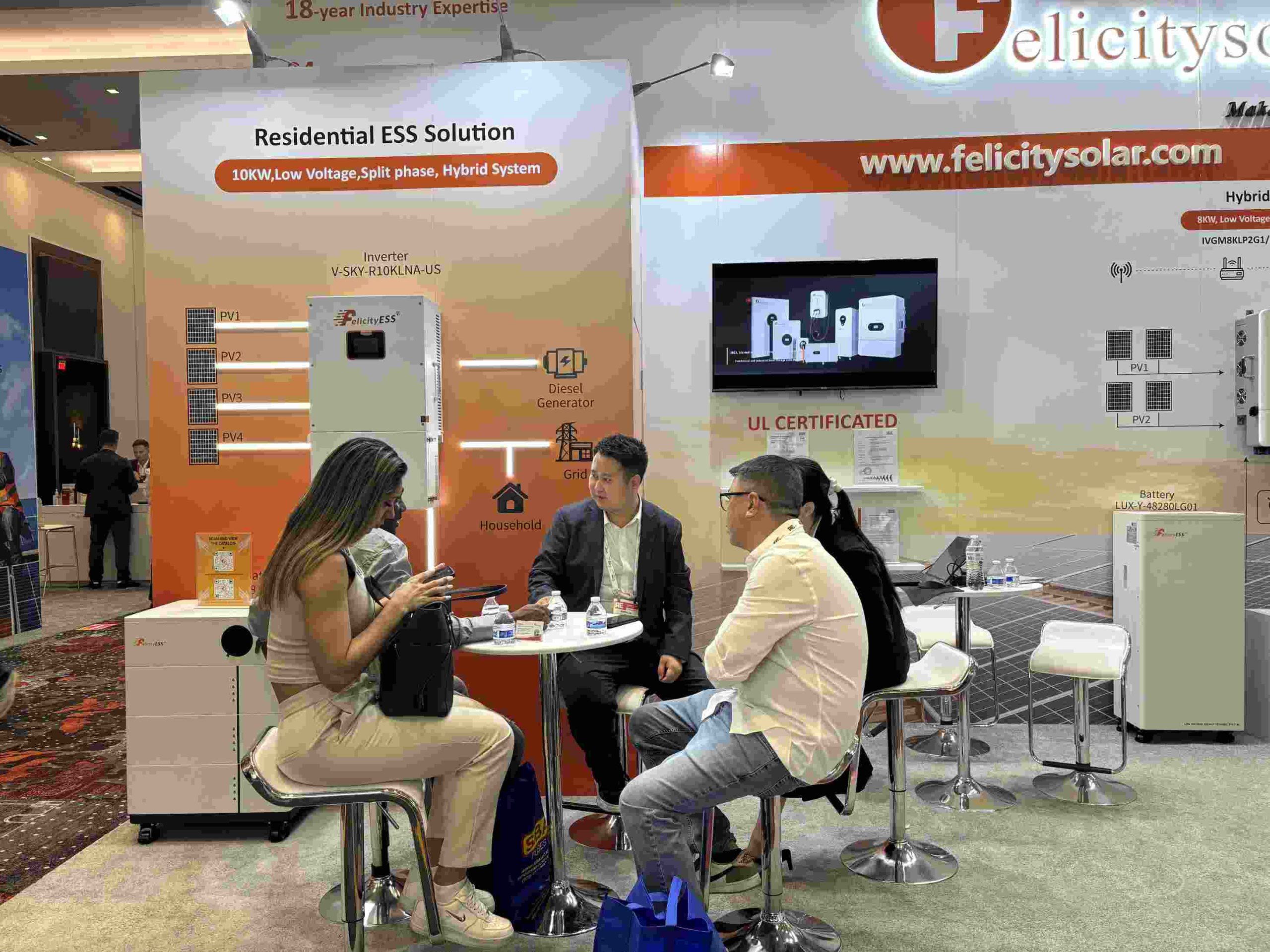 The Re+ 2025 Exhibition In Las Vegas 1