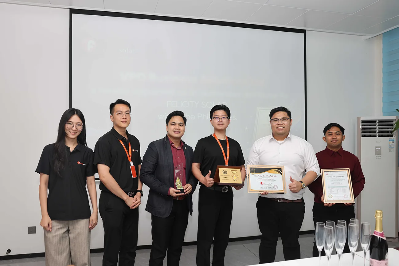 Felicitysolar Visits Factory In The Philippines 1(
