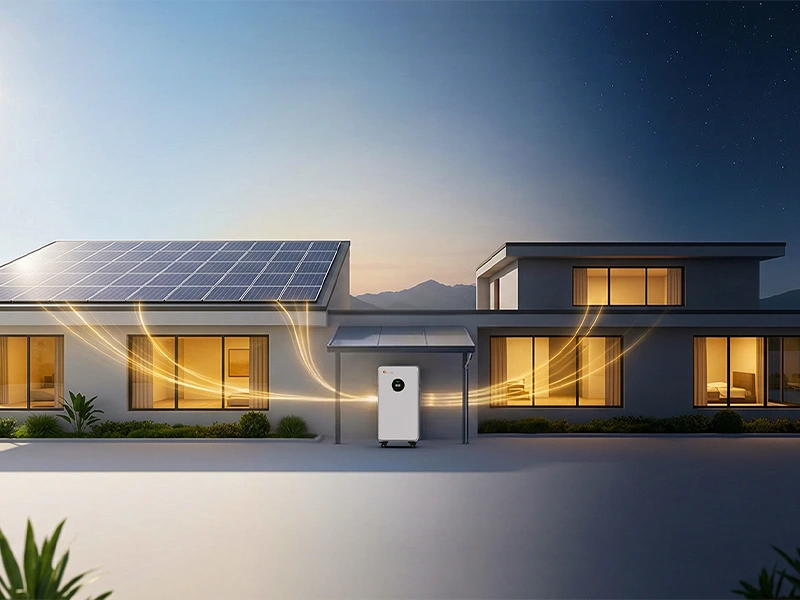 02 Home Solar Battery Application